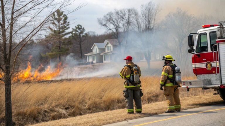 Using Audible Alerts During Controlled Burns and Firebreaks