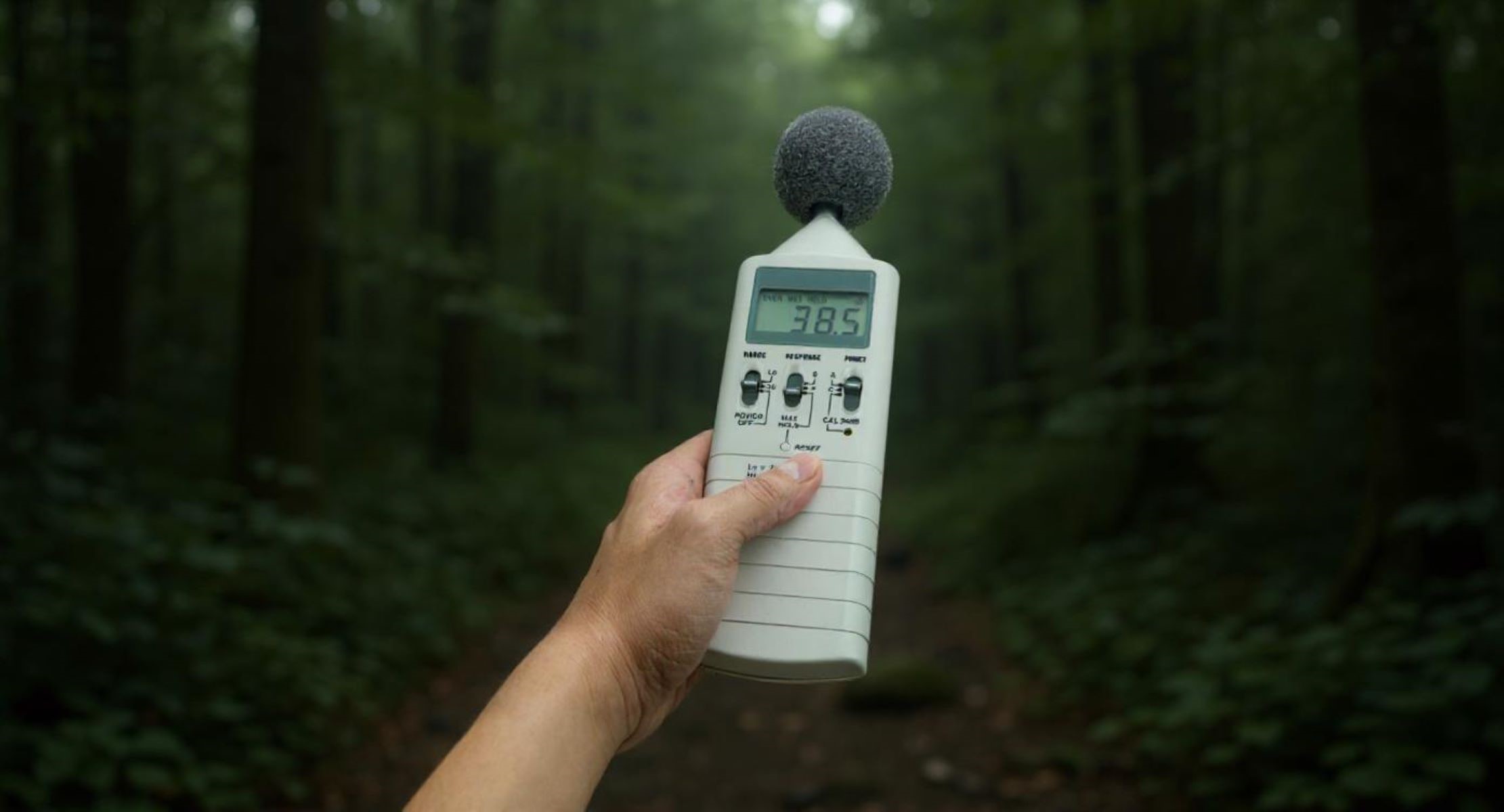 How Much Sound Do You Really Need in a Dense Forest?